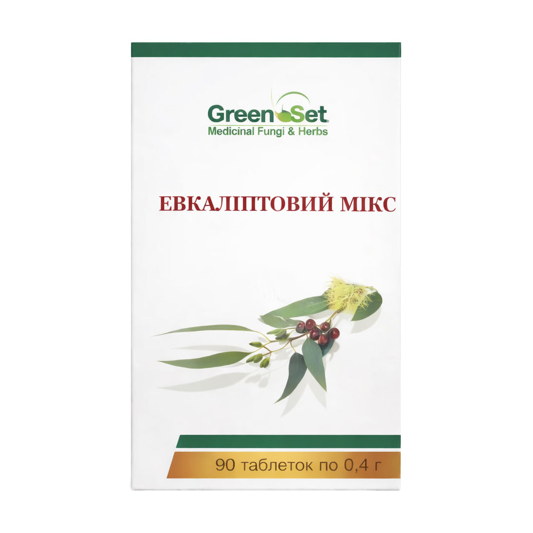 Евкаліптовий мікс GreenSet, 90 таблеток
